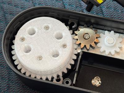 Aqara U200 smart lock modification part for APECS thumb knob cylinder