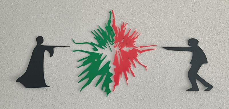 Harry Potter vs Lord Voldemort 2D Wall Art