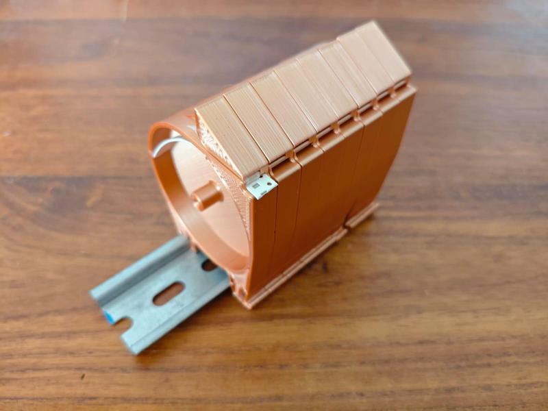 SMT tape magazine for DIN rail