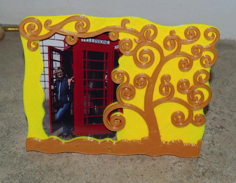 Klimt Tree Photoframe