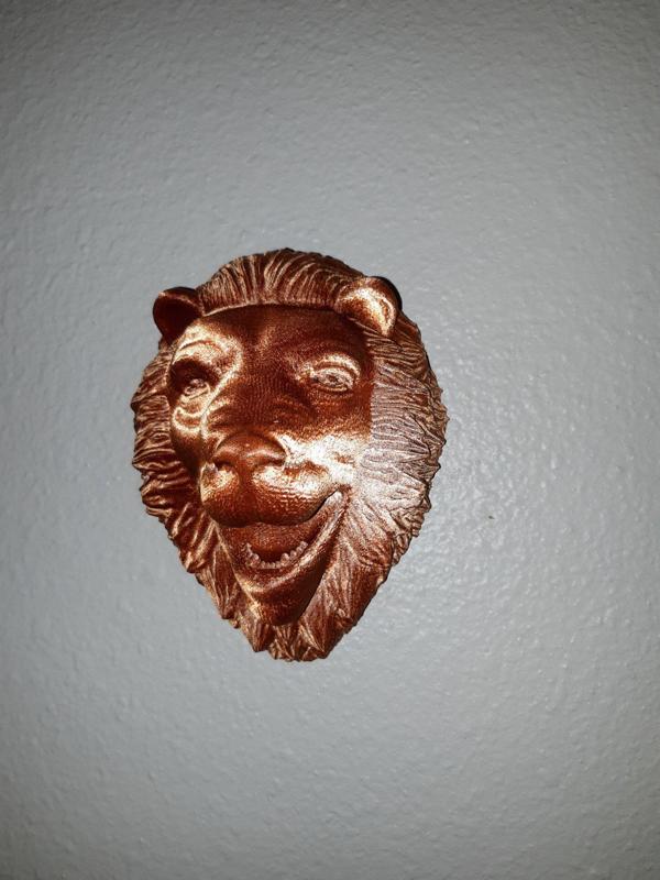 Lions Head Display - wall mount
