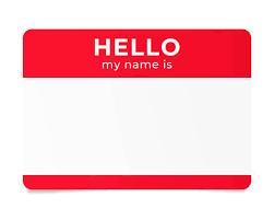 name badge