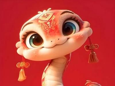 2025 Spring Festival Snake Painting