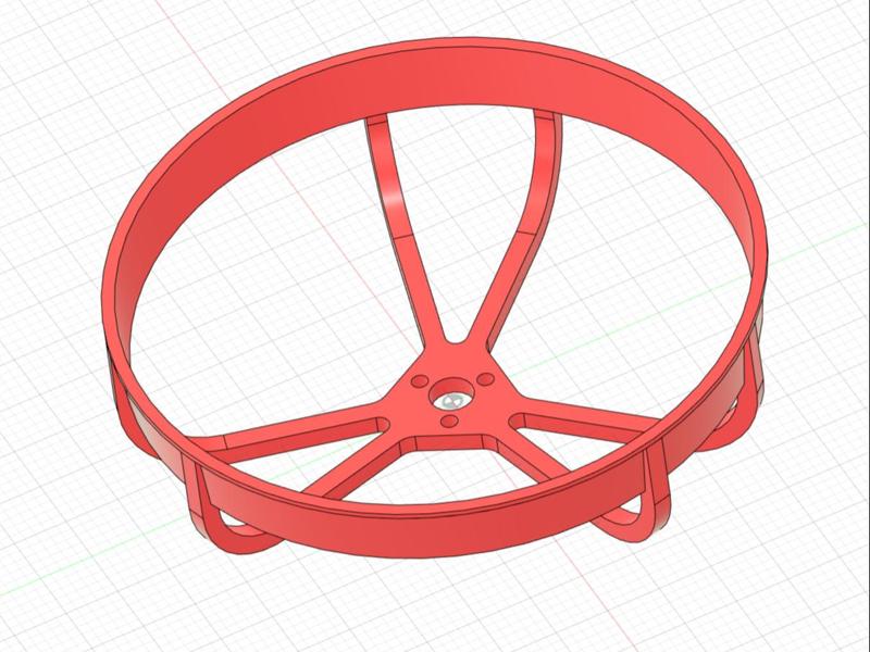 2-inch FPV Drone Propeller Guard (3-hole motor)