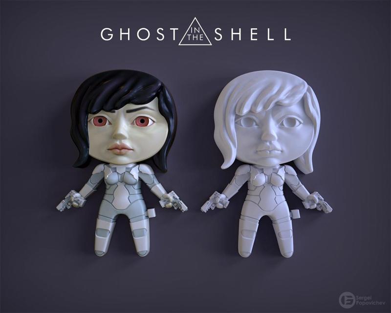 KUSANAGI MOTOKO - GHOST IN THE SHELL