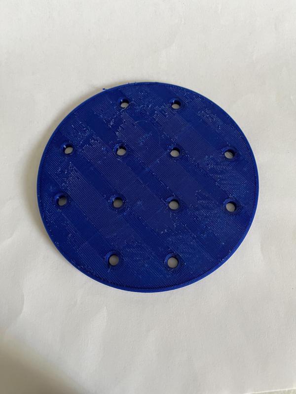 4 x 4 Round Magnetic Base