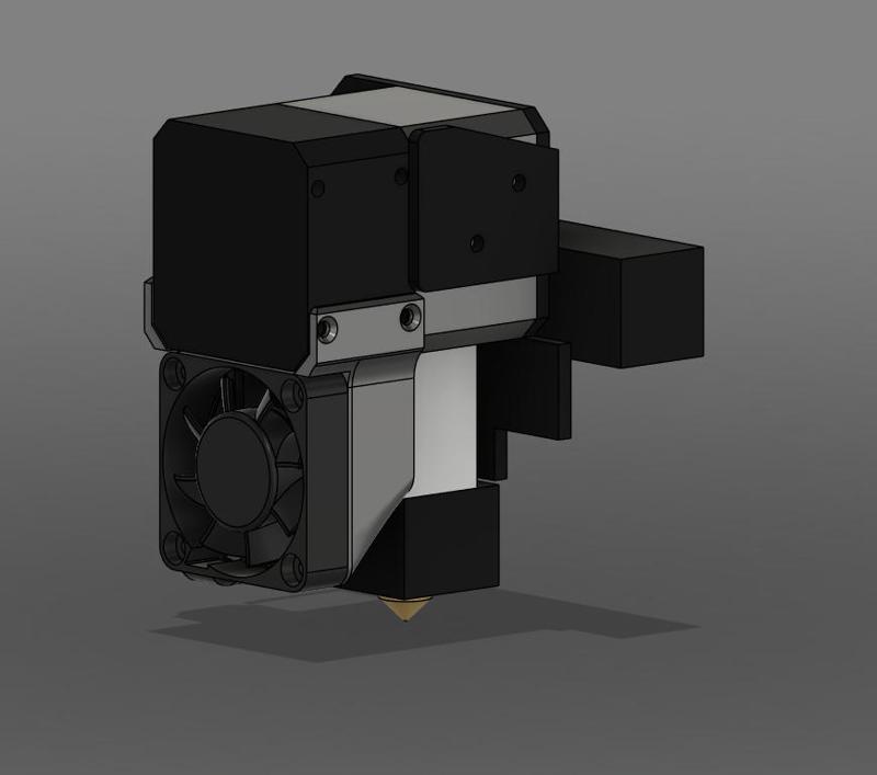 Ender 3 V3 SE 4010 / 4020 fan mount