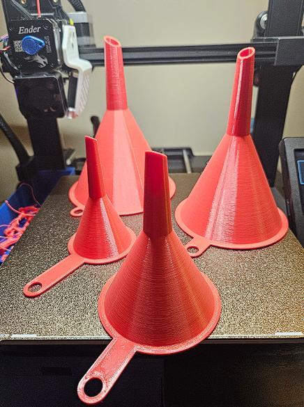 Funnels (Extra Small, Small, Medium, Large)