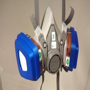 Dust filter cover for 3M mask