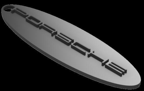 Porsche keychain