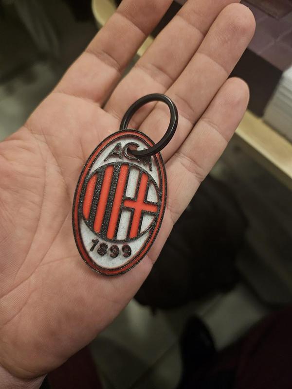 A.C. Milan logo / keychain