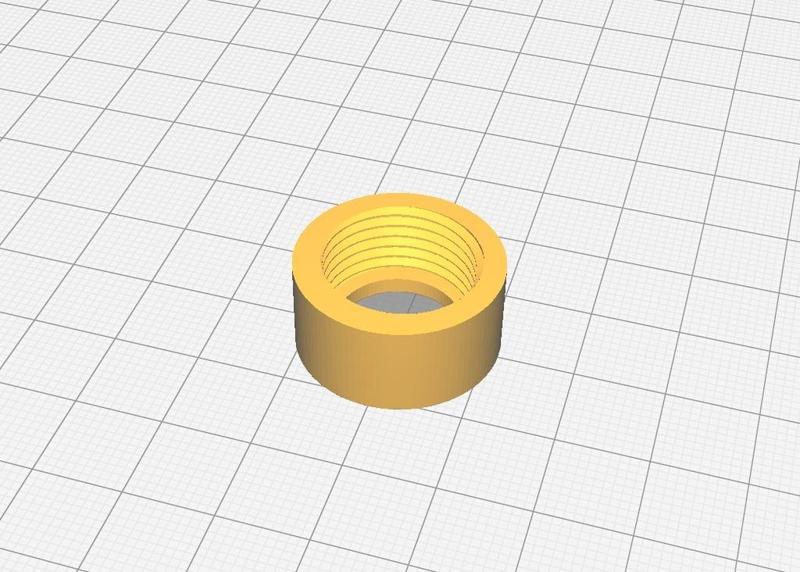 Axis 206/207 camera clamping nut