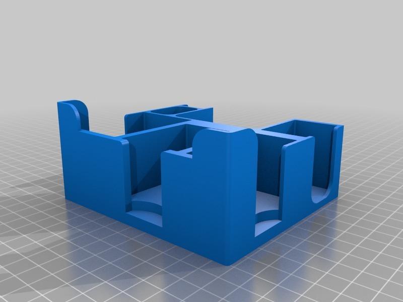 Teotihuacan game insert Main tray in parts