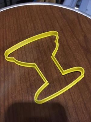 Margarita Glass Cookie Cutter