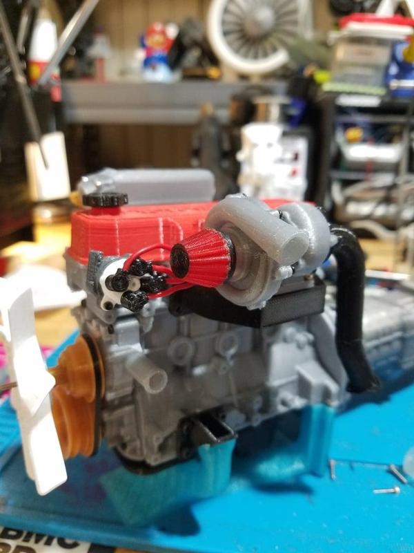 1/10 Scale 22re turbo kit