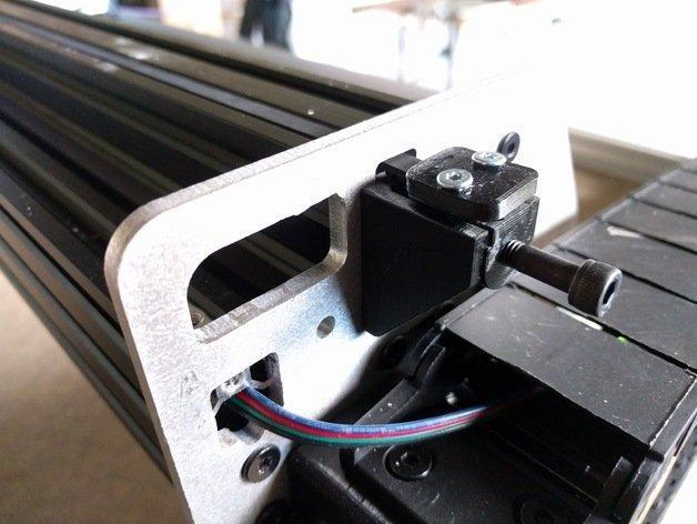 Ox cnc bracket for drag chain