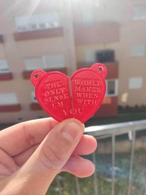 Valentine's day Keychain-2piece
