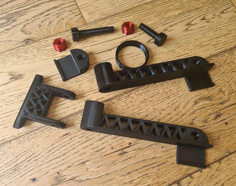 Creality Sonic Pad Universal Adjustable Bracket Stand CR10 Smart and Smart Pro Ender 3 V2 Pro S1 20x20mm rail