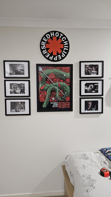 Red Hot Chili Peppers Sign