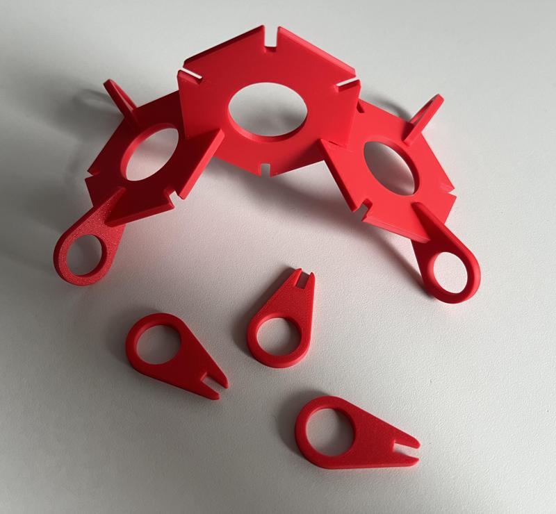 Simple hexagonal Molecule Toybox