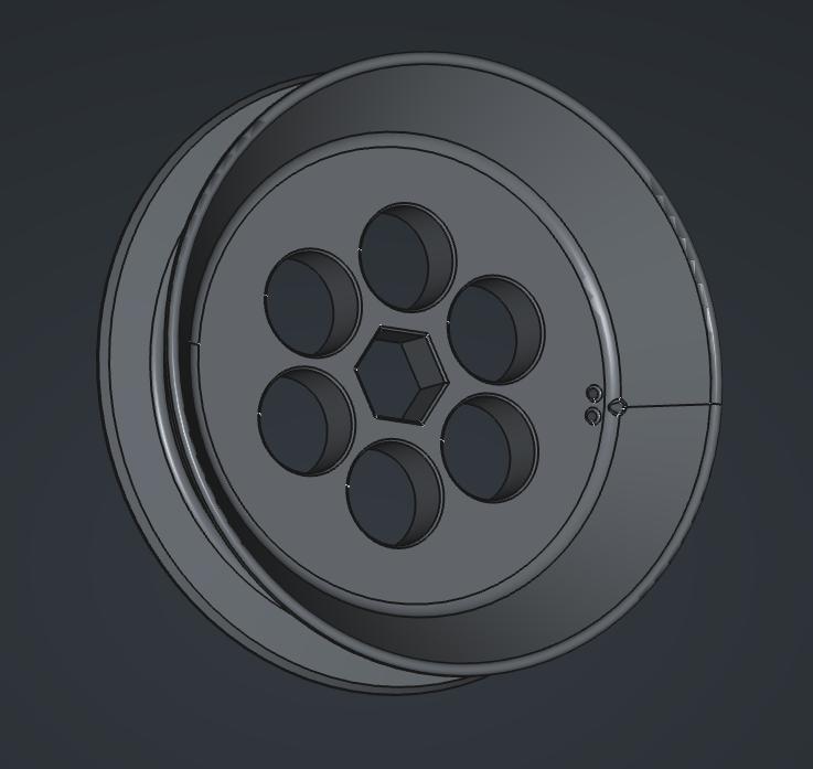 Hand Fishing Reel and Case