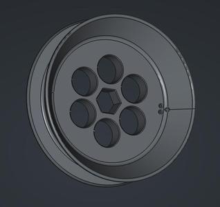 Hand Fishing Reel and Case