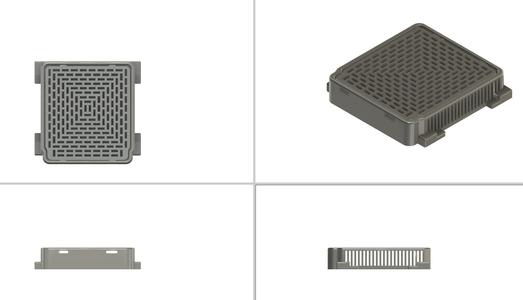 Liebherr Freshair Filter Housing 9096989 9882460 988246000