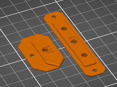 Prusa Enclosure Top Plugs with PTFE Tube Hole