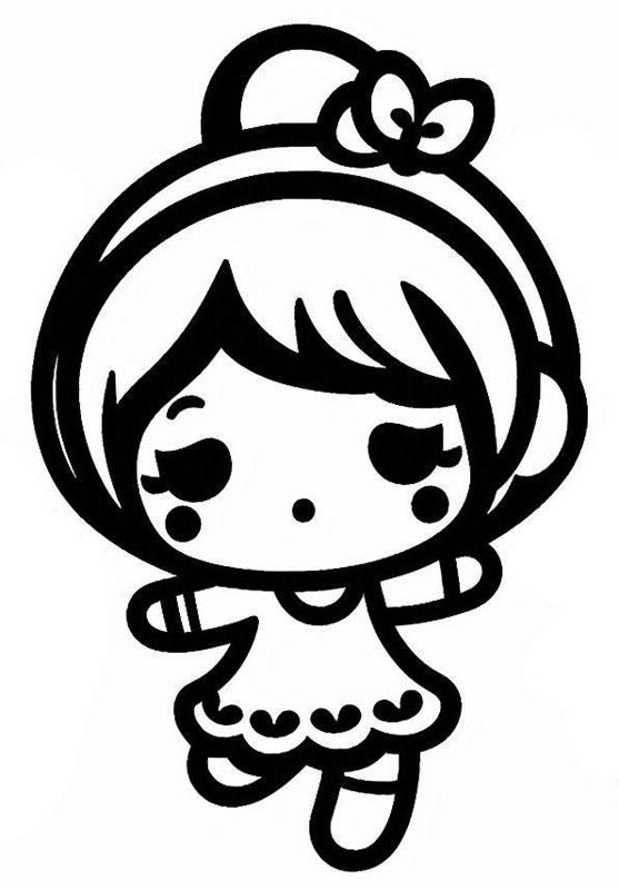 Doll keychain 5 (two colours)