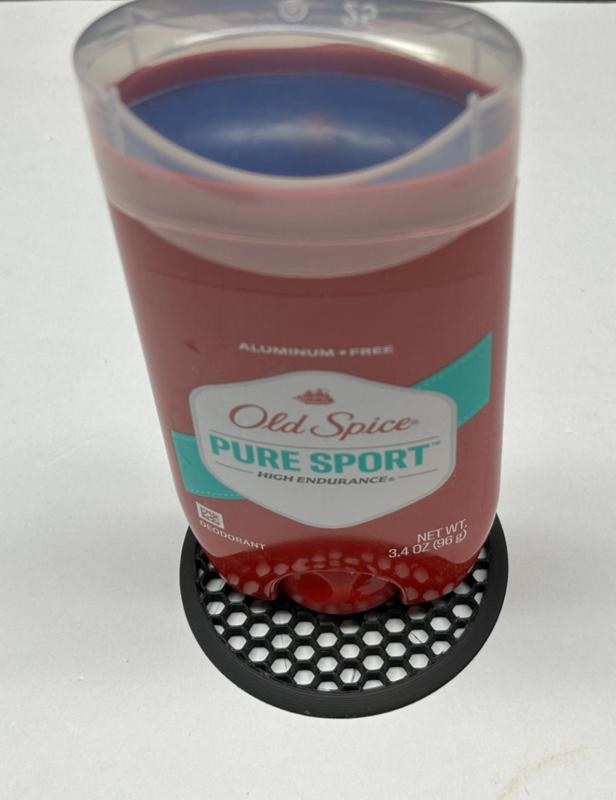 Old Spice Deodorant Stand and Turn Knob