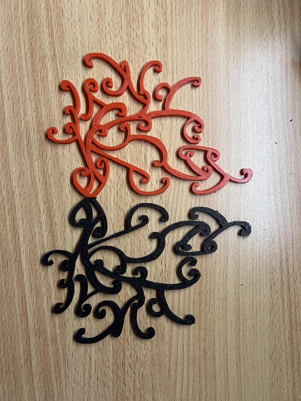 زخرفة نباتية / The Line tree