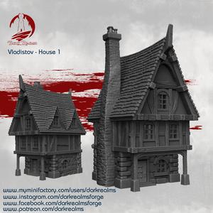 Dark Realms Vladistov Market Town House 1