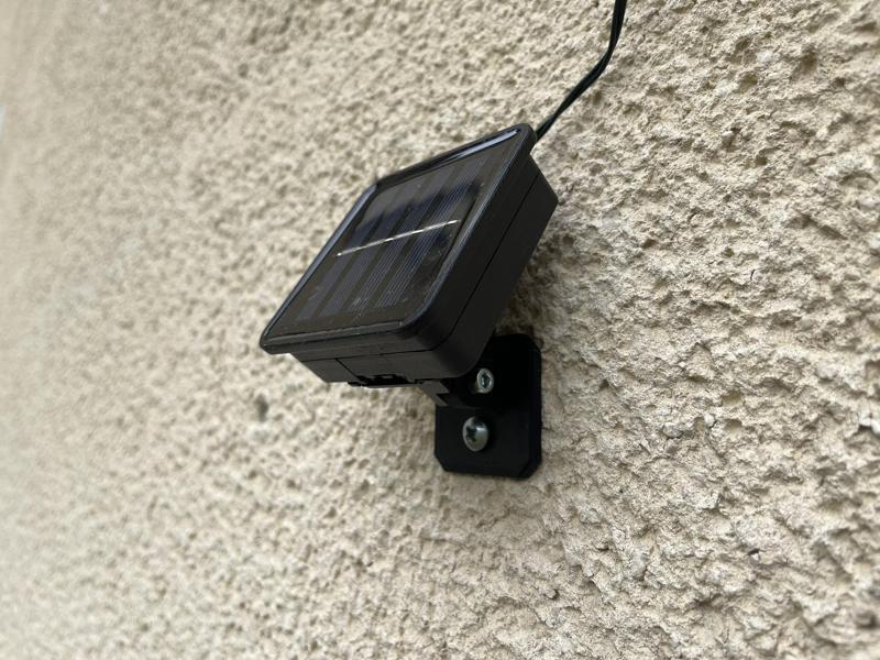 mini solar panel holder