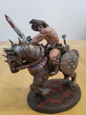 Barbarian with Horse