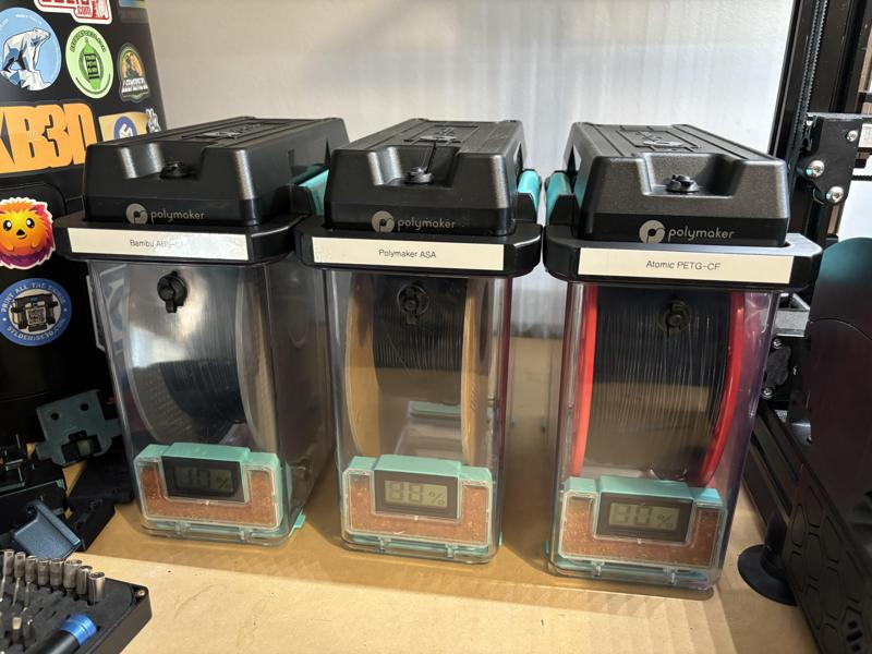 PolyDryer Drybox Quick Swap Label