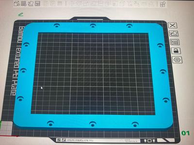 Rainshower Duschkopf Montage Adapter 20x20