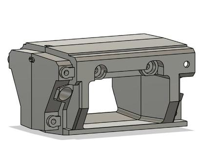 MF-01X 280mm chassis extension - battery holder