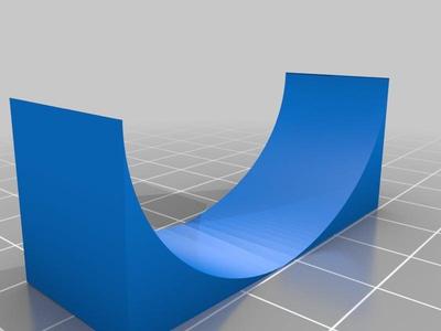 Fingerboard ramp/halfpipe