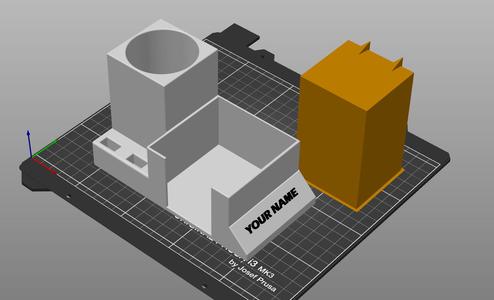 Desk Organizer with name