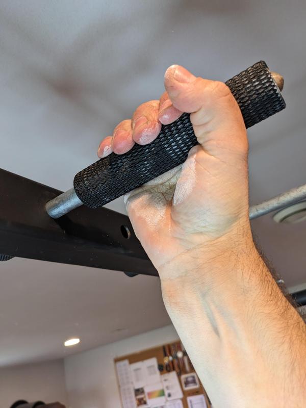 Knurled 5/8 bandpeg pull-up handles