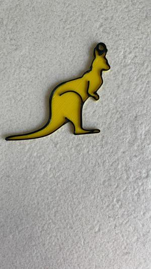 kangaroo keychain
