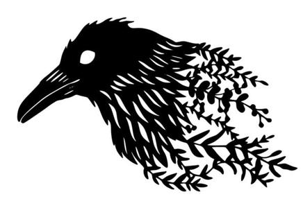 Gothic Crow Wall Art