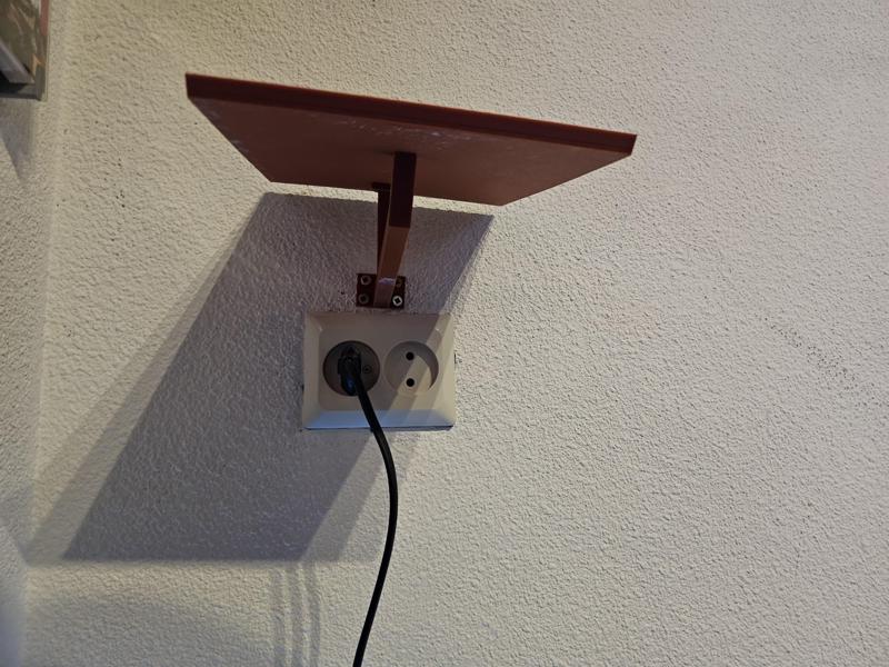 Book holder wall mount