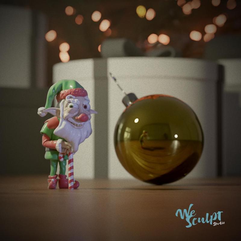 Old Goblin - Christmas Tree Decoration