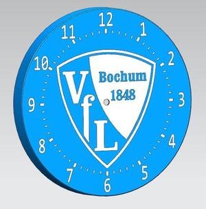VfL Bochum 1848 wall clock