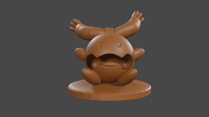 Pokemon inspired, Chingling, Tabletop DnD miniature