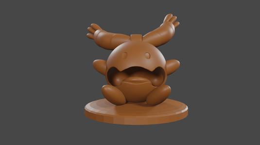 Pokemon inspired, Chingling, Tabletop DnD miniature