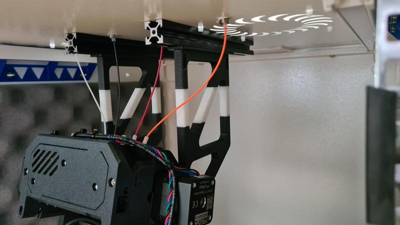 MMU 3 holder for enclosures (Ceiling)