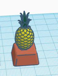 keycap pineapple
