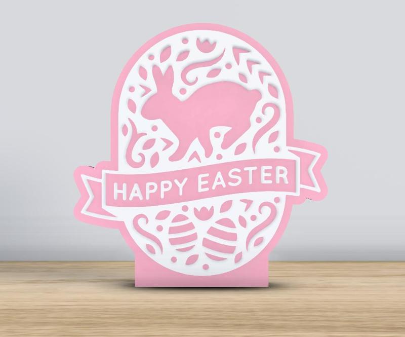 Easter - Happy Easter- Standing Easter Decor